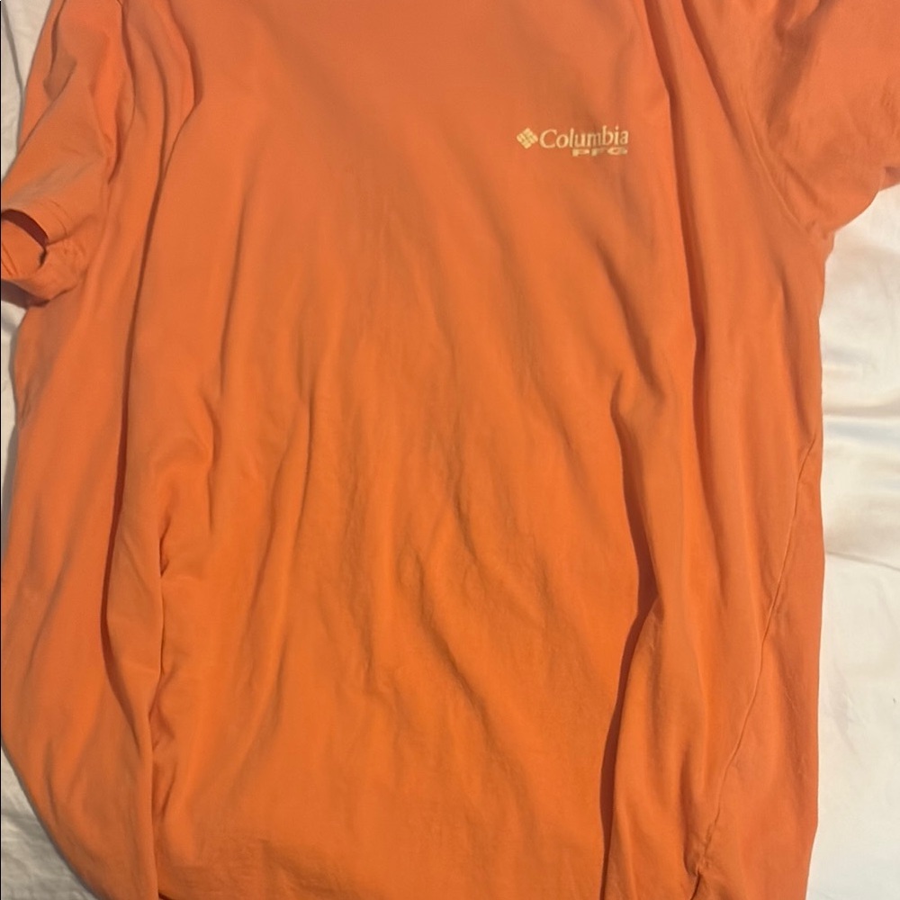 Columbia Men's Orange Shirt
